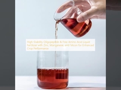 Олигопептид высокой стабильности и жидкое удобрение с свободными аминокислотами с цинком, марганом и кремниевым для повышения производительности сельскохозяйственных культур