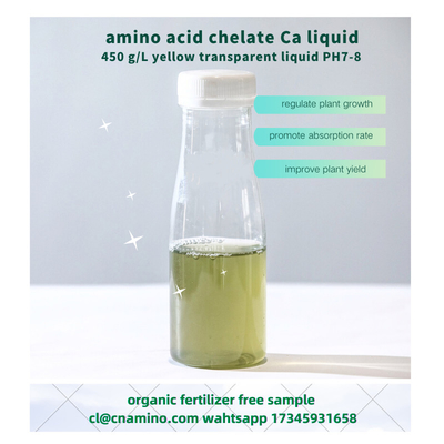 Ca Mg Zn Organic Liquid Amino Acid Fertilizer No Chlorine Salt For Green Foods