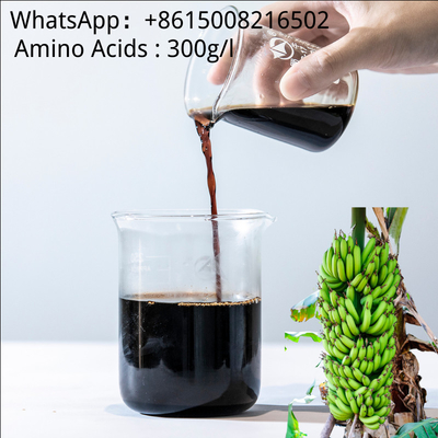Vegetal Origin Amino Acids Liquid Fertilizer 300g/L Foliar Fertilizer For Plants