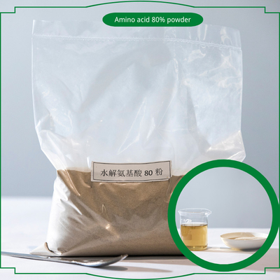 Hydrolysate Animal Protein Based Amino Acid Powder 80% Agricultural Fertilizers