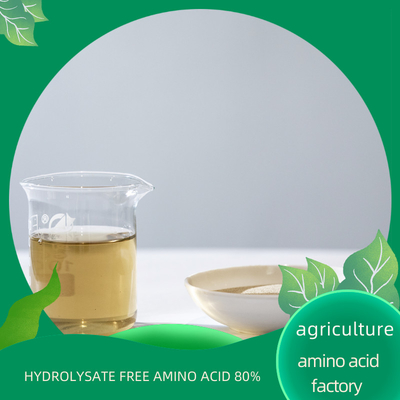 Organic Nitrogen Fertilizer Free Amino Acid S80% Hydrolyzed Protein Based Free Chlorides