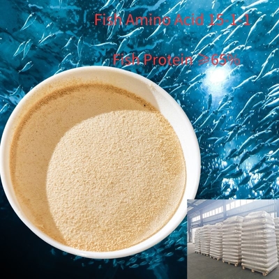 FAA Compound Amino Acids N15 Chloride Free 9012-00-4 Organic Fertilizer For Agriculture