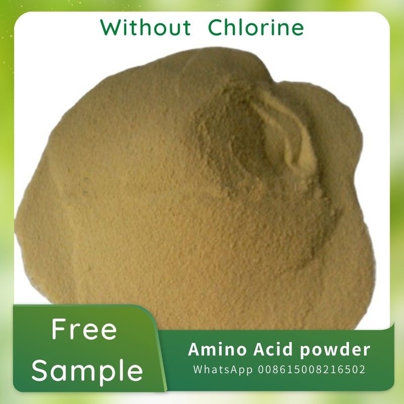 Ph5-7 Amino Acid 45% Agriculture Fertilizer Sulphuric Acid Hydrolysis For Tabacco Crops