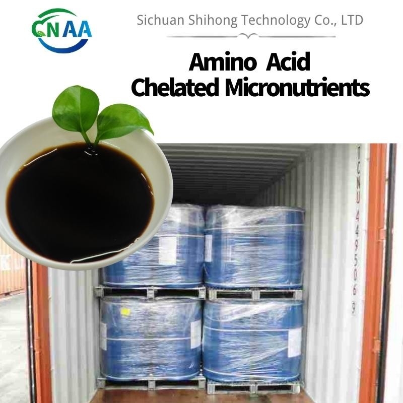 Organic Amino Acid Chelated Trace Elements CuFeZnMnB Amino Acid Foliar Fertilizer